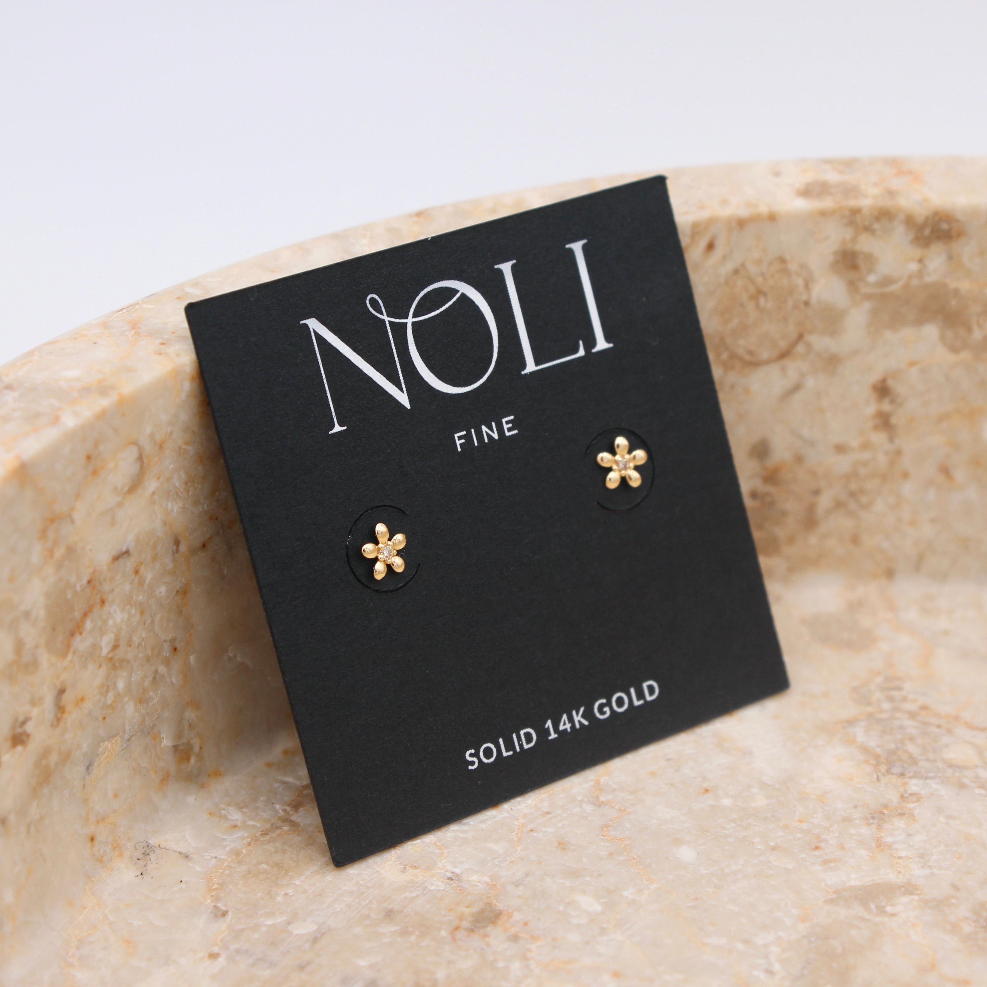 FINE Flora Diamond Studs