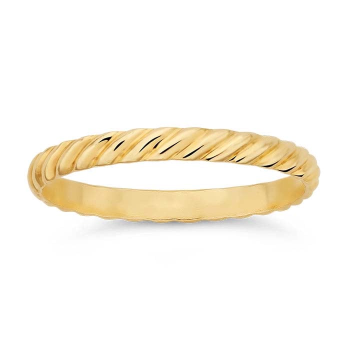 Twisted Stacking Ring - 14k Gold-Filled