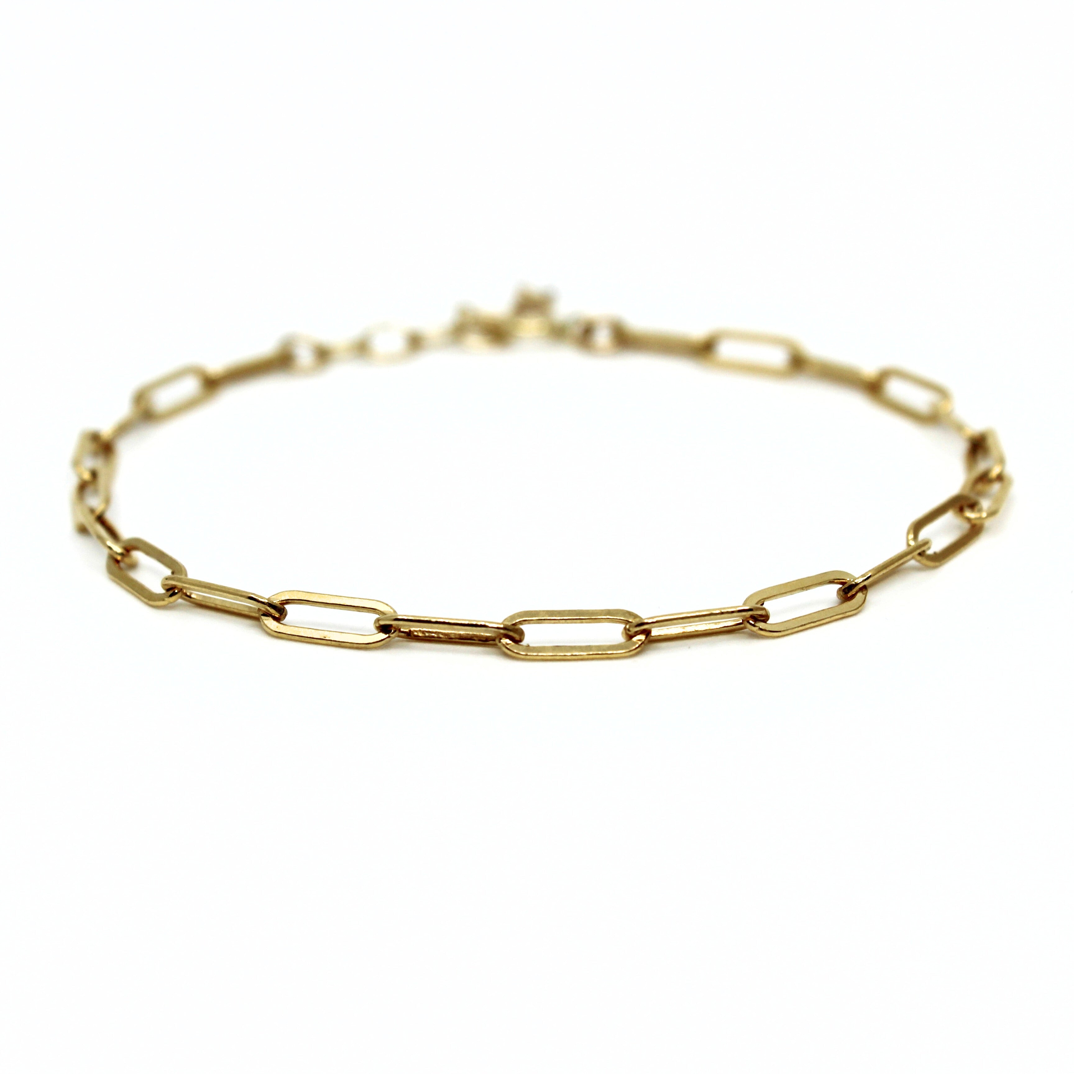 Medium Paperclip Link Bracelet