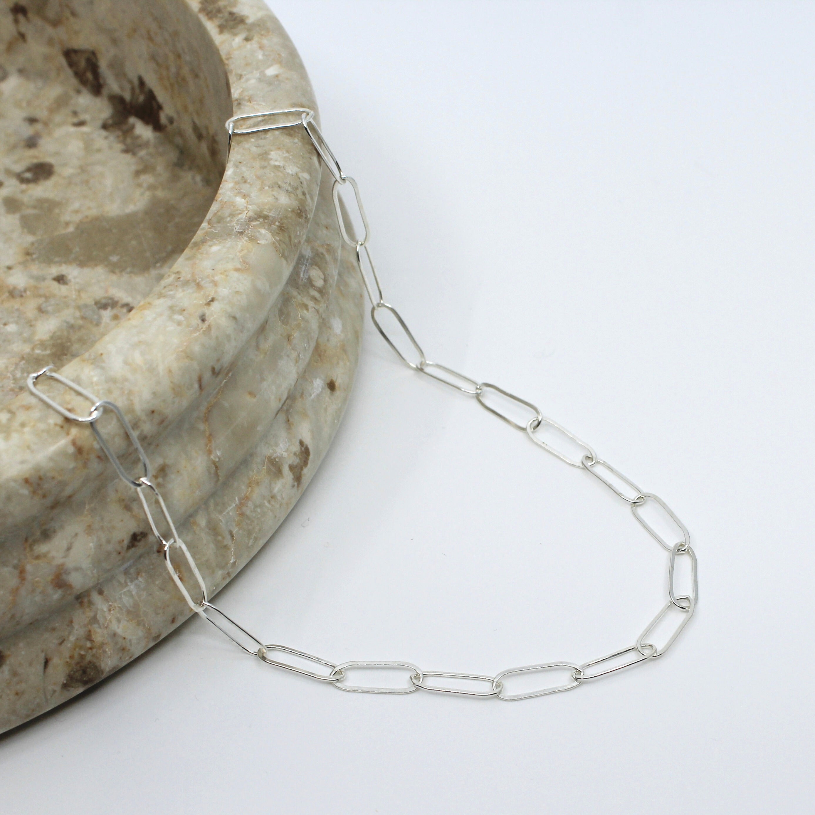 Large Paperclip Link Necklace