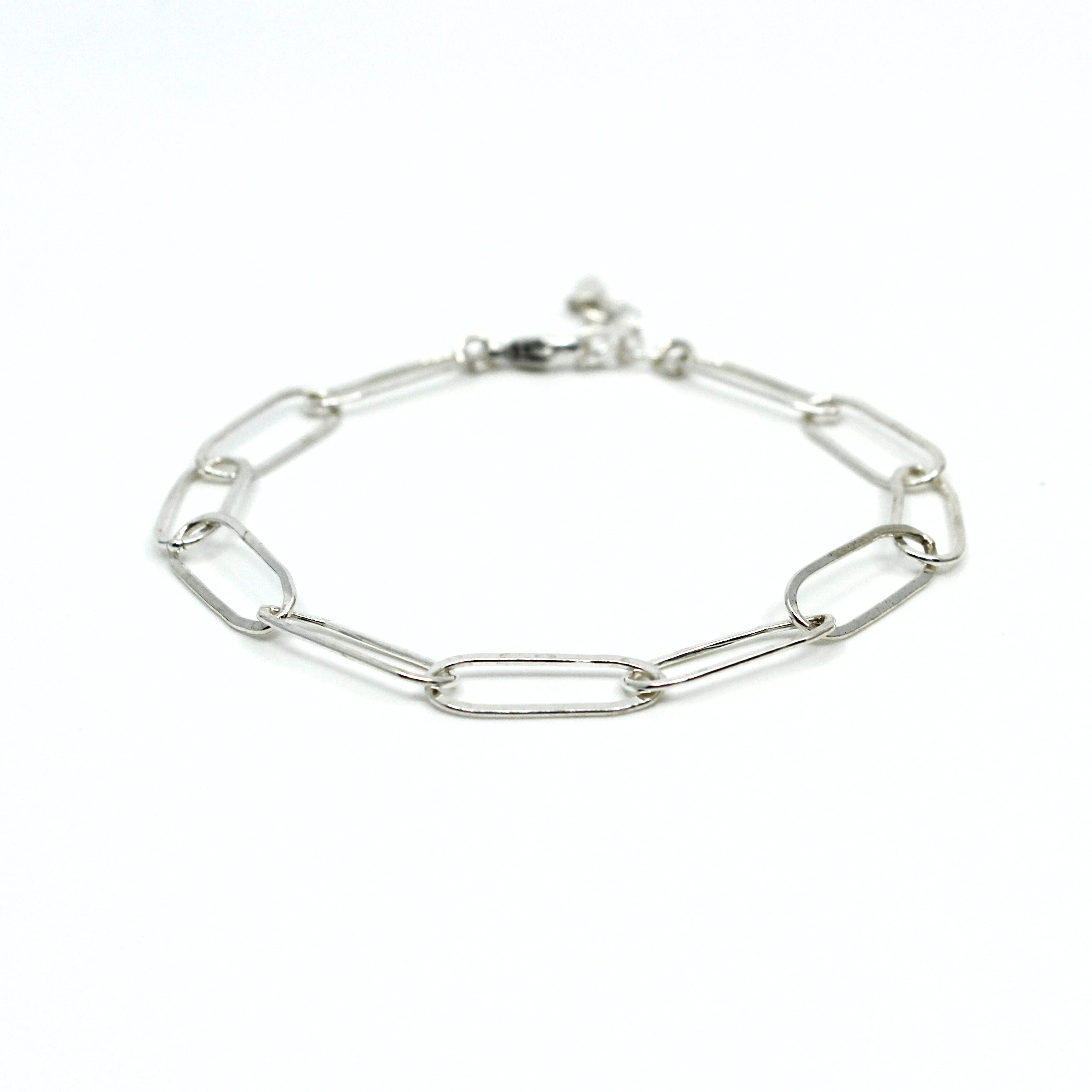 Large Paperclip Link Bracelet