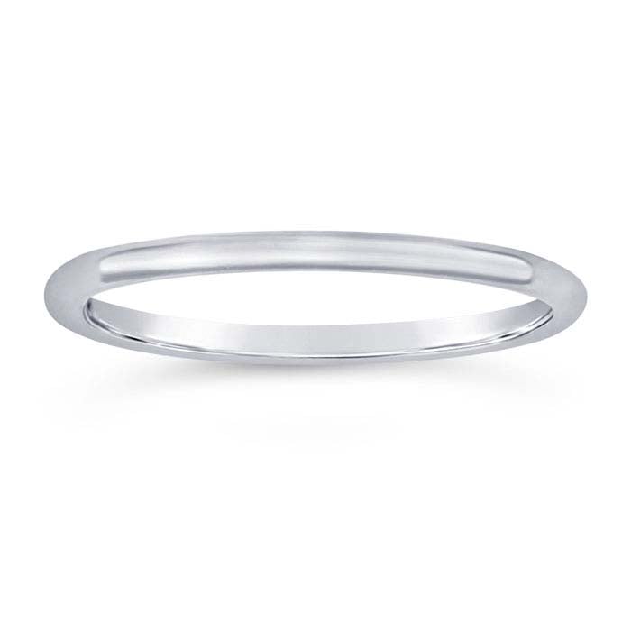 Simple Stacking Ring - Sterling Silver