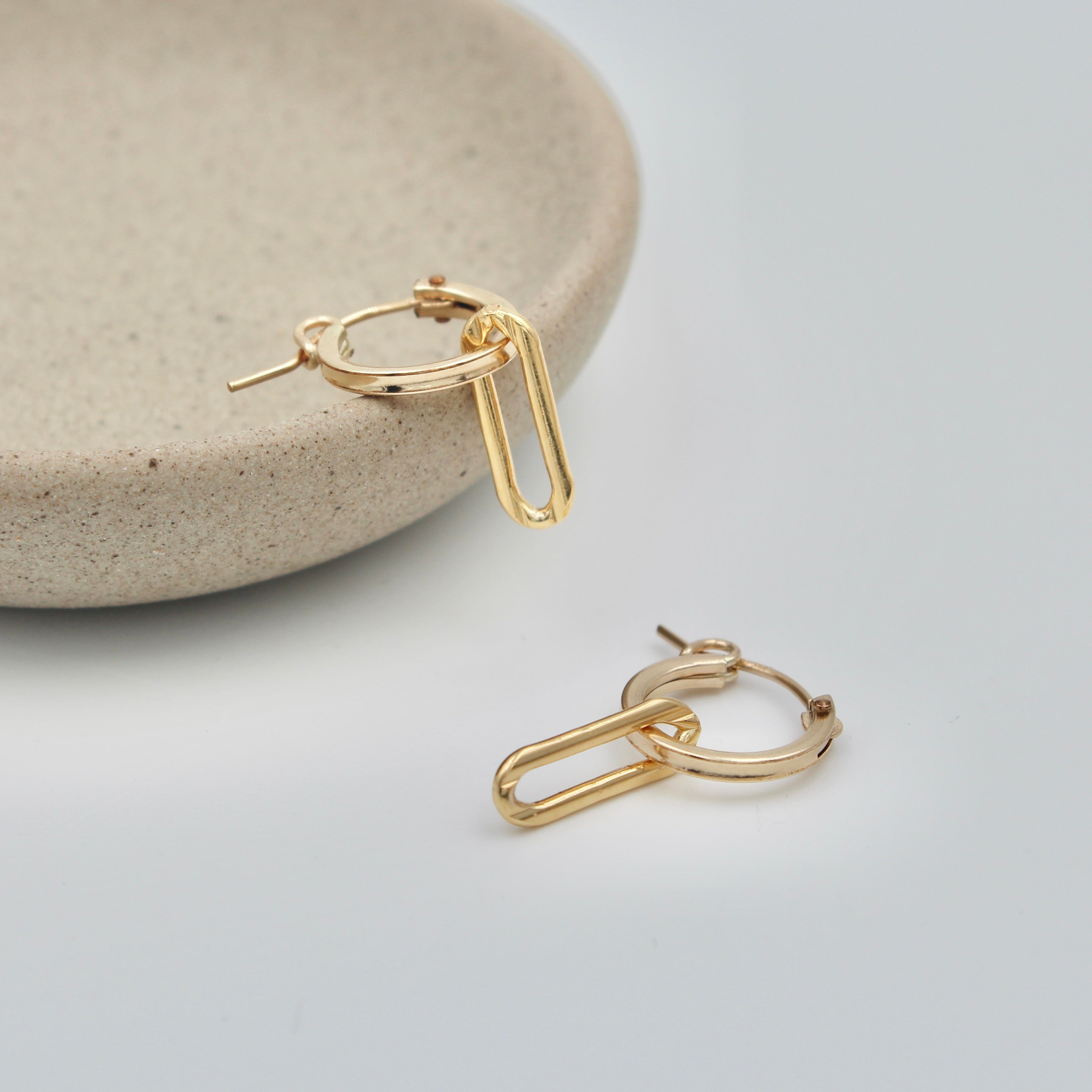 Zoe Hoops - 14k Gold Filled