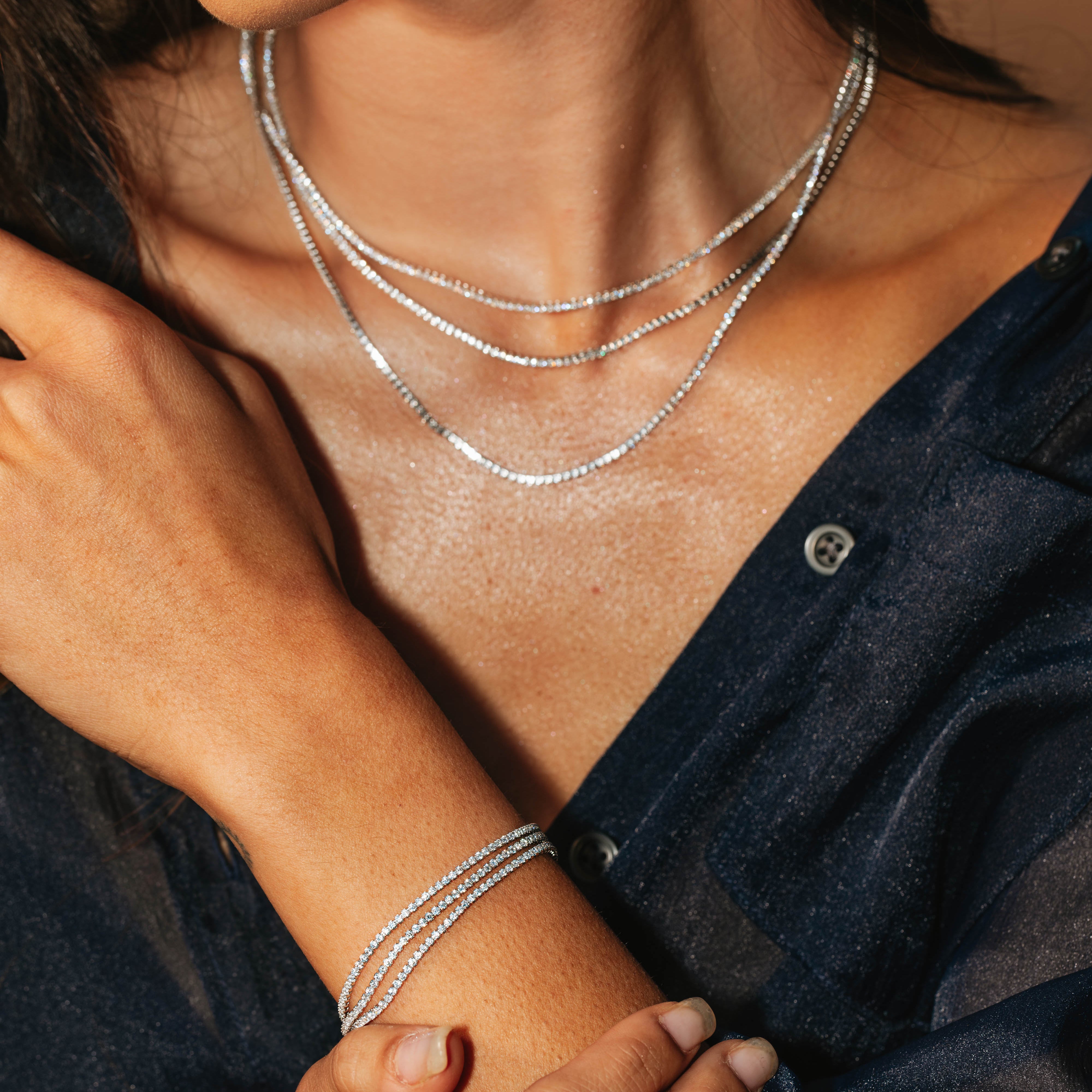 Tennis Chain Necklace